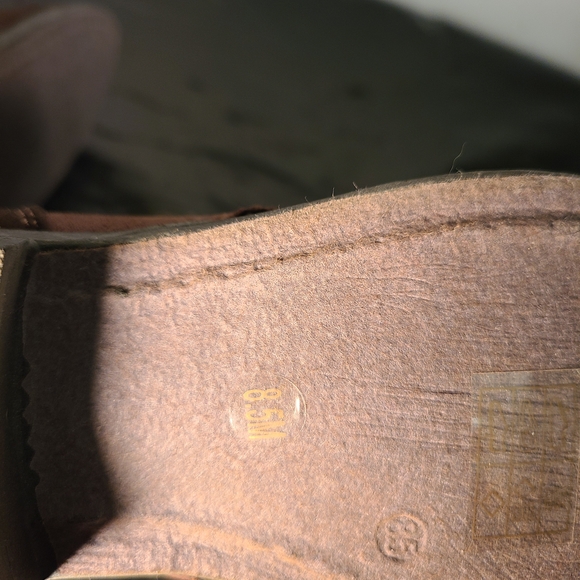 r.b.l.s. Brown Faux Fur Lined Lace-Up Combat Boots Women’s 8.5 - Picture 8 of 15